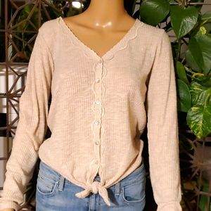 NWT Ultra Flirt Very Soft Pullover Shirt